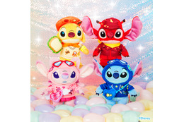 カラフルでポップ！デコラファッション姿のスティッチたち　Happyくじ「Stitch Colorful Kawaii」明日発売