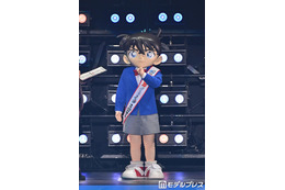 江戸川コナン「関コレ」ステージ降臨 ゲスト声優・横浜流星からサプライズメッセージも「全身全霊で演じさせていただきました」【関コレ2026S/S】