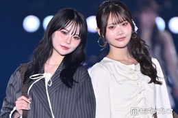 美人YouTuberさくらの妹・滴「関コレ」シークレット出演 姉妹で手繋ぎランウェイ