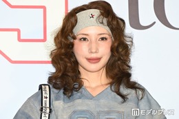 仲里依紗「ラヴ上等」きぃーちゃん（鈴木綺麗）によるギャルメイク披露「別人級」「鼻筋が綺麗」 画像