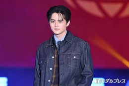 鈴鹿央士の登場に歓声上がる「メンノン」モデル21人連続ランウェイで視線釘付けに【ガルアワ2026SS】 画像