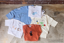 『天空の城ラピュタ』『魔女の宅急便』『千と千尋の神隠し』ほかジブリデザインのTシャツ発売