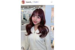 「イッテQ！」新メンバー候補生で話題“きゃすみる”辻加純、恋人撮影の網タイツショット公開「スタイル良い」の声