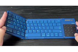 神ガジェット購入！タッチパッド搭載でお洒落なNillkin折り畳みキーボード！！ 画像