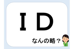 ＩＤって何の略だか言える？意外に知らない！【GWスペシャル略語クイズ】