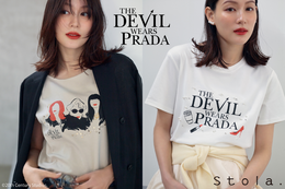 『プラダを着た悪魔』別注Tシャツ、Stola.公式オンラインストアにて発売中 画像