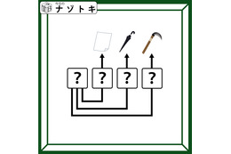 クイズです！「どんな言葉が隠れている？」イラストと矢印の法則から導きましょう【難易度LV.2・甘口】