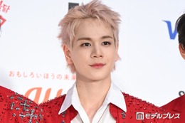 JO1「KCON」初ヘッドライナーでレカペ登場 豆原一成が意気込み「ぼちぶちあげでガンガンいきたい」【KCON JAPAN 2026／レッドカーペット】 画像
