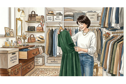 40代50代の服が捨てられない問題。「無理に捨てなくてもいいんじゃない？だって、買うのも歓び。思い出も大切」