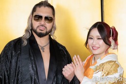 プロレスラーのイヨ・スカイ＆NARAKU選手、結婚発表 “日本人で初”夫婦でWWE所属選手に プロポーズの言葉・公表理由に言及