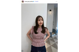 元「ZIP！」リポーター團遥香、美ボディ際立つタイトノースリ姿「スタイル抜群」「ヘルシーで素敵」と反響