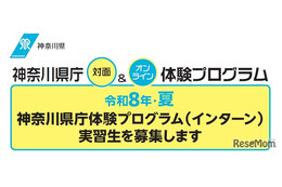 神奈川県庁インターンシップ…大学生ら97プログラム・431人募集 画像