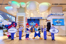 USJ、常設ショップが関空第1ターミナルに誕生 限定グッズ＆パーク外初の専用自販機も