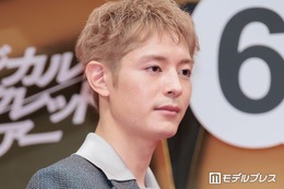 塩野瑛久、金髪姿をお披露目 夫婦役・有村架純との撮影秘話「すっごい痛かった」【マジカル・シークレット・ツアー】 画像