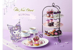 クロミのアフタヌーンティーが期間限定開催！ どくろムース＆マカロンなど登場「KUROMI Afternoon Tea at Castillian」 画像