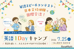 【夏休み2026】愛知県岡崎市「英語1Dayキャンプ」7月…スピーチ締切6/20