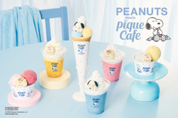 ジェラピケカフェ×PEANUTSコラボ再び、眠るスヌーピーのクレープや華やかスムージー