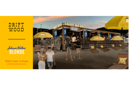 夏季限定のビーチハウス「DRIFTWOOD by JOHNNIE WALKER BLONDE」鎌倉・材木座海岸に7～8月オープン 画像
