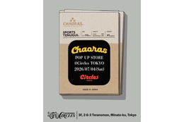 夏フェスなど多彩なシーンで活躍。スポーツてぬぐいで話題の「CHAORAS」POPUPが7月4日に開催 画像