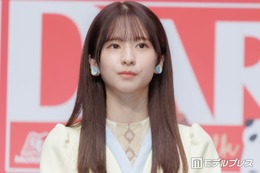 乃木坂46菅原咲月、美脚際立つミニ丈衣装姿で雰囲気ガラリ「タイツ裂けてるのロック」「いつもと違うオーラ」の声