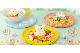 サンリオ「はなまるおばけ」限定カフェが東京・大阪で開催 特別なごほうびメニュー＆グッズ続々