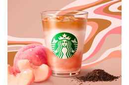 【スタバ新作】「ピーチ クリーミー ティー ラテ」サマーシーズンピーチビバレッジのラストを飾る1杯