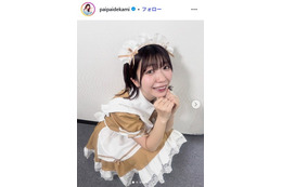 でか美ちゃん、美脚際立つミニドレス×レースタイツ衣装ショット披露「スタイル抜群」「ドールみたい」の声 画像