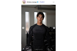 「シャッフルアイランド」しんたろう（真子心太朗）「週1ジムボディ」鍛え抜かれた上半身ショット公開「引き締まっててカッコイイ」「逆三角形美しい」と話題 画像