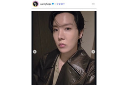 J-HOPE、ワールドツアー・ベルギー公演のオフショット公開「ギャップがかっこいい」「満喫してる」と反響 画像