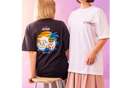 シーサー＆くりまんじゅうが乾杯！「ちいかわ」×オリオンビールデザインTシャツ発売