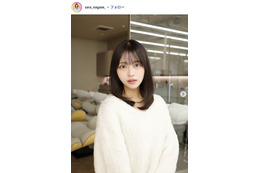 「今日好き」永瀬さら、ミニスカ×ワンショルから美スタイル際立つ「素肌ツヤツヤ」「肩のライン綺麗」の声