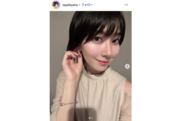 檜山沙耶、第1子妊娠を報告「母子ともに健康」夫は男子テニス・西岡良仁選手