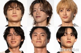 森愁斗（BUDDiiS）・小西詠斗ら、“胸キュンナンパセリフ対決”挑戦 椿泰我（IMP.）は審査員長【ウォーターガーディアンズ】 画像