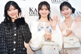 AKB48伊藤百花・佐藤綺星・八木愛月、舞台上で「ニヤッてしちゃった」理由告白「自慢のメンバーだなと思いました」【関コレ2026A/W】