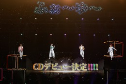 ふぉ～ゆ～、CDデビュー決定で福田悠太が涙「続けてよかった」辰巳雄大は「正直、怖い」【メンバー挨拶全文】 画像