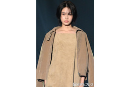 安斉星来、全身ブラウンコーデでオーラ全開「スタイル良すぎ」「おしゃれ」と反響【TGC松山2026】