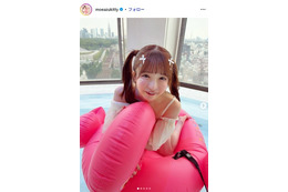 大食い女王・もえのあずき「夏フェス最高」美脚際立つミニスカ姿披露「なんでそんなにスタイルいいの？」「いつ見ても可愛い」の声 画像