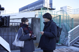 松村北斗×今田美桜、禁断バディ誕生の舞台裏とは？『白鳥とコウモリ』現場レポート＆メイキング写真解禁　 画像