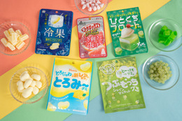 あなたの推しグミは？“しゃりしゃり”“じゅわっ”新感覚グミがファミマに集結 冷やしパインなど全5種 画像
