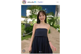 沖田愛加アナ、メキシコでのミニワンピ姿公開 美脚際立つショットに「めちゃくちゃ映えてる」「憧れのスタイル」と反響 画像