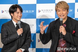 香取慎吾＆赤楚衛二、初対面の印象・クランクアップ秘話明かす「ハグしたんです」「とってもかっこいい」【虚ろな十字架】 画像