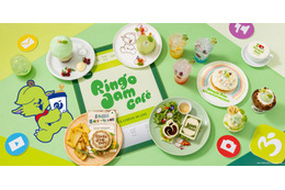 Mrs. GREEN APPLE、全国6都市でテーマカフェ開催 メンバーが選んだドリンク＆公式キャラ「メメル」モチーフのメニュー登場【Ringo Jam Café】