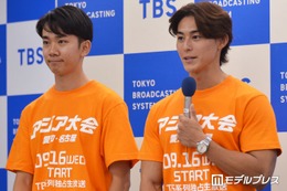 TBS齋藤慎太郎アナ＆長尾翼アナ「愛知・名古屋アジア大会」に意気込み 二宮和也とのエピソード明かす 画像