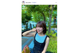 「今日好き」表すみれ、美脚スラリなミニスカ衣装姿に反響「スタイル抜群」「すごく可愛い」 画像
