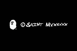 BAPE(R)×(c)SAINT Mxxxxxx、2026FWコラボ第2弾を9月19日に発売　ヴィンテージロックとアートをロングTに