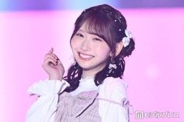 日向坂46藤嶌果歩、初「TGC」で堂々ランウェイ リボン×パール散りばめたヘアで輝く【TGC2026A/W】 画像