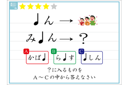 解けたらIQ130？この絵の「？」に入るものはどれでしょう 画像