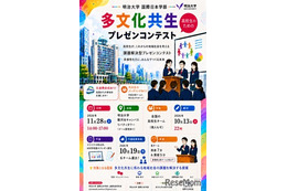 明治大学「多文化共生プレゼンコンテスト」参加チーム募集