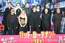 小栗旬・間宮祥太朗・リヴ・モーガンら豪華11人が歌舞伎町に集結【「バッド・ルーテナント：トウキョウ」TOKYOプレミア】 画像