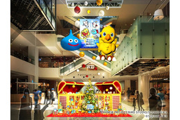 横浜で“ドラクエ×FF”初の2大作品同時コラボイベント開催 ツリー装飾やコラボカフェで2つの世界が交差 画像